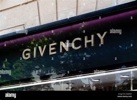 givenchy sign|Givenchy boutique.